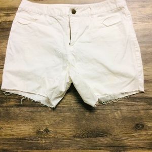 EUC Coldwater Creek white shorts 8